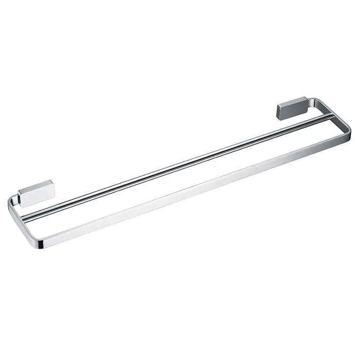 Double Towel Bar - Chrome