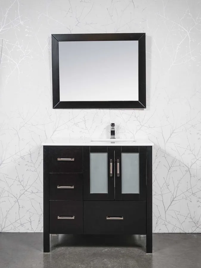 36 inch Vanity - Style 2012 (Sink Right)