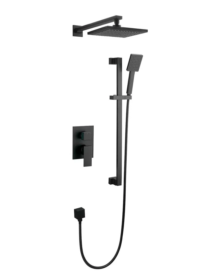Shower Set - Matte Black