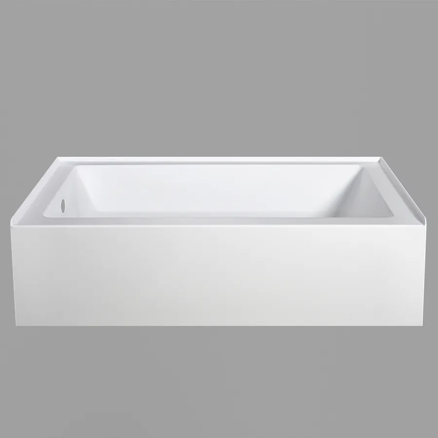 TUB 6030L (60"Lx30"Wx21"H) Alcove Tub Left Hand Drain
