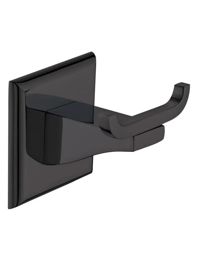 Matte Black Double Robe Hook