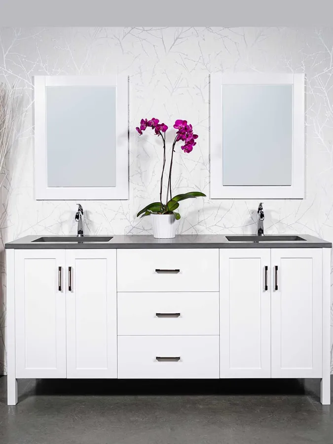 72 inch Double Vanity - Style 9173
