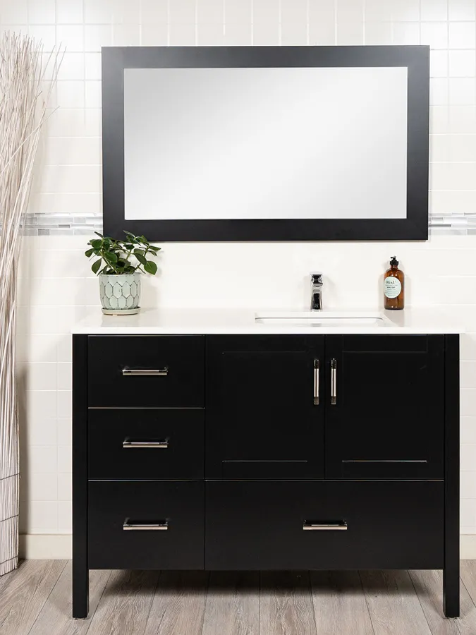 48 inch Vanity - Style 2448 (Sink Right)