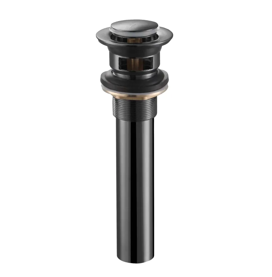 D104-GUN METAL-Pop-up Drain