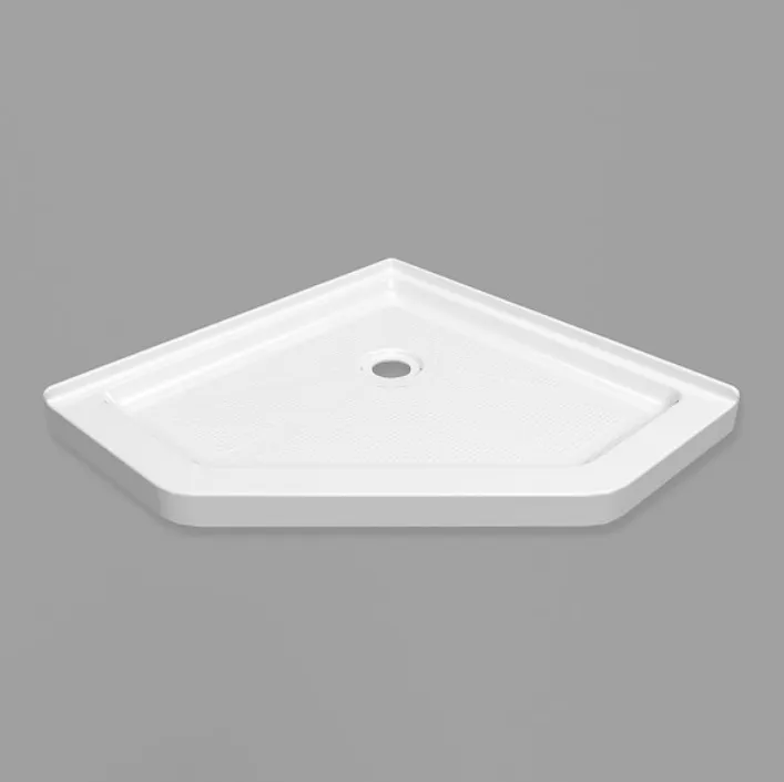 NA-3676 C- Chrome Neo Angle Corner Shower Door