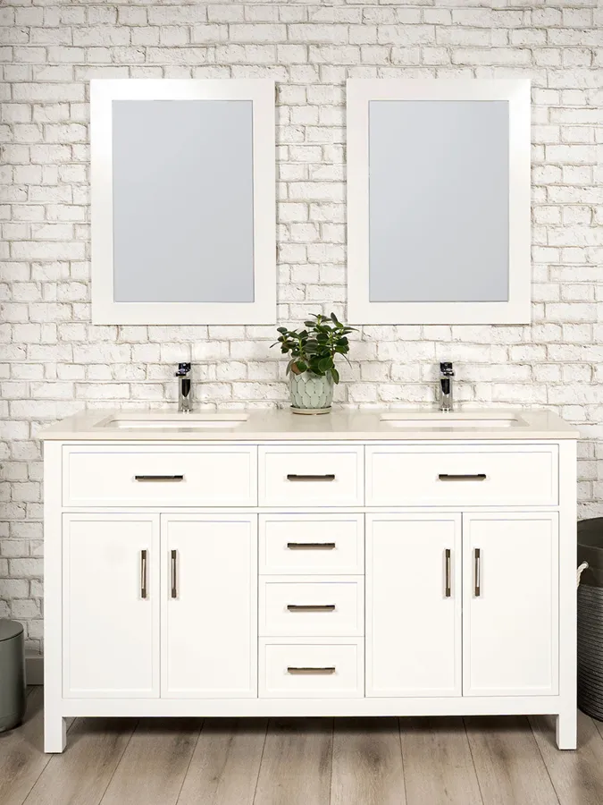 60 inch Double Sink Vanity - Style 6160
