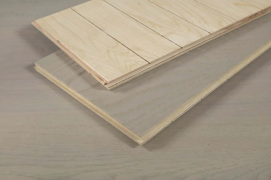 7.5 American White Oak - Silver Stone