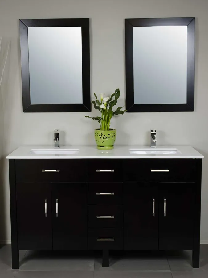 60 inch Double Sink Vanity - Style 3160