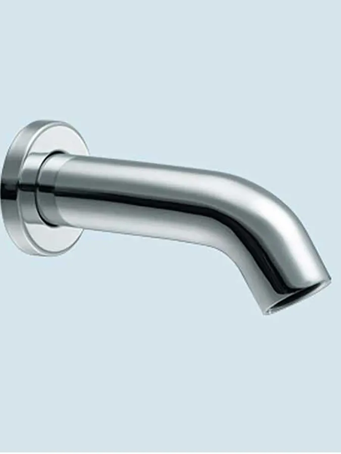 Chrome Round Bathtub Spout