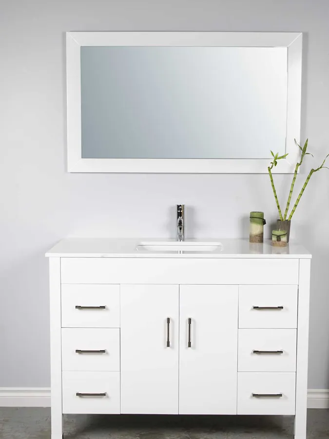48 inch Vanity with Quartz Counter- Style 8148