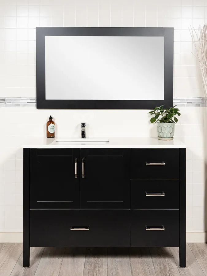 48 inch Vanity - Style 2448 (Sink Left)