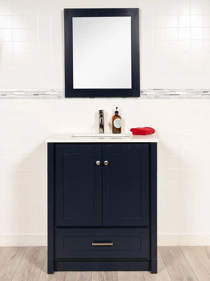 30 inch Vanity with Quartz Counter - Style 8630