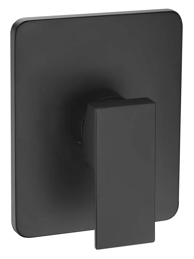 Single Lever Tub & Shower Diverter – Matte Black