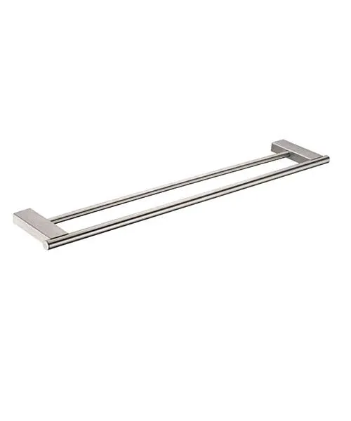Double Towel Bar - Chrome