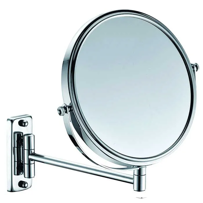 Round Mirror on Swing Arm