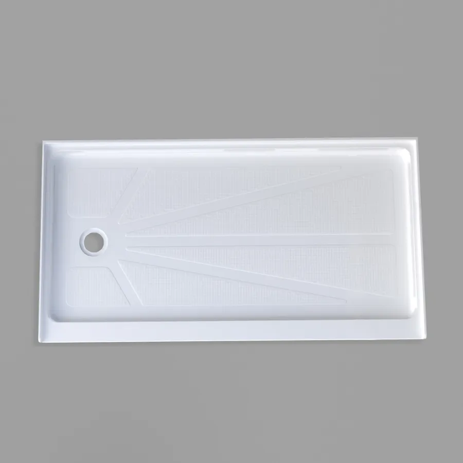 BASE 6030L (60"Lx30"Wx3"H) Single threshold Left Hand Drain