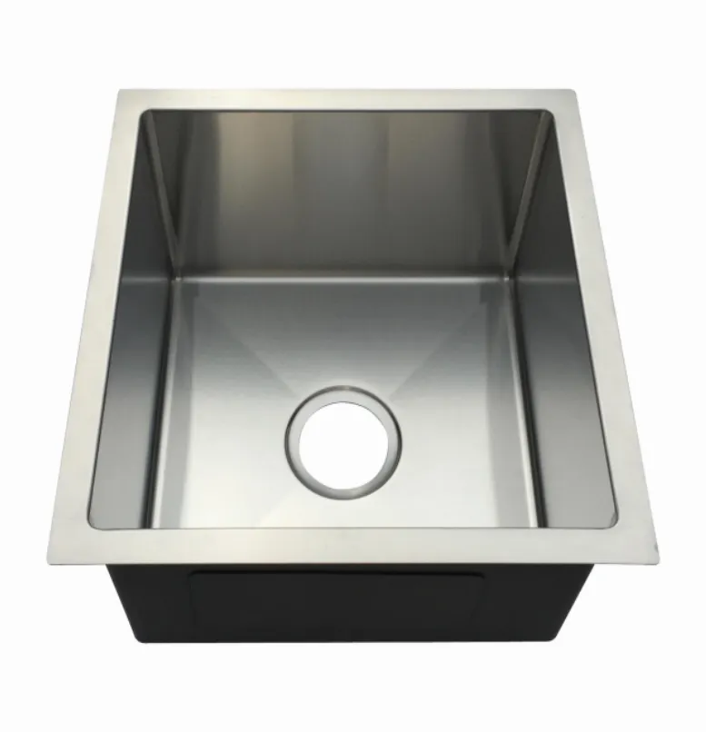 A+ (15"X17"X9") Single Bowl Kitchen Sink