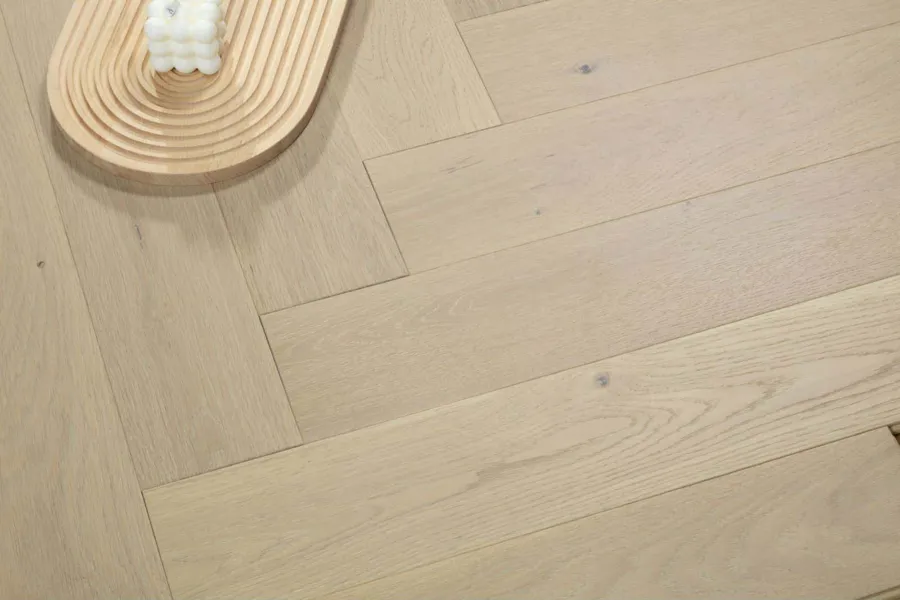 American Oak Herringbone - Naked Oak