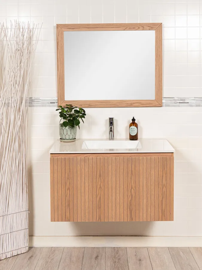 36 inch Floating Vanity with Reeded design - Style 5736