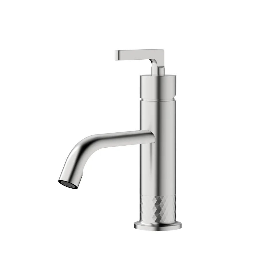 Brushed Nickel Basin Faucet