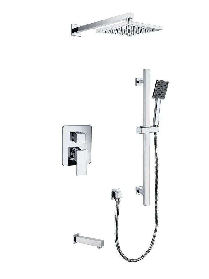 3 Function Tub & Shower System - Chrome