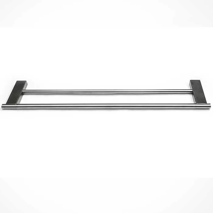 Double Towel Bar - Brushed Nickel