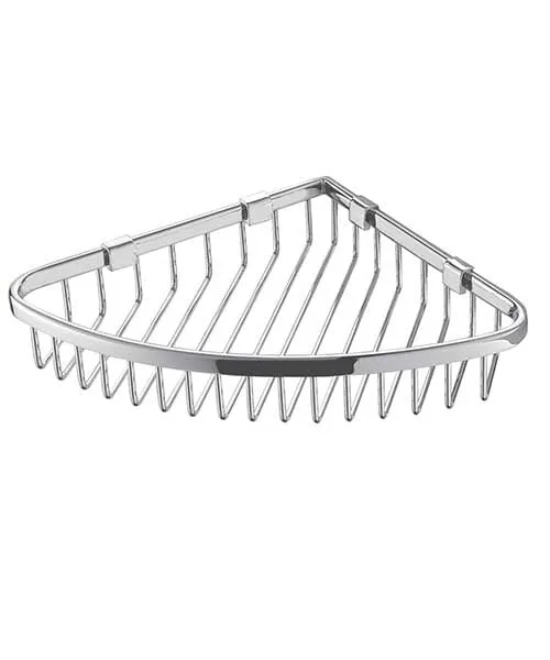 Corner Shower Basket - Polished Chrome