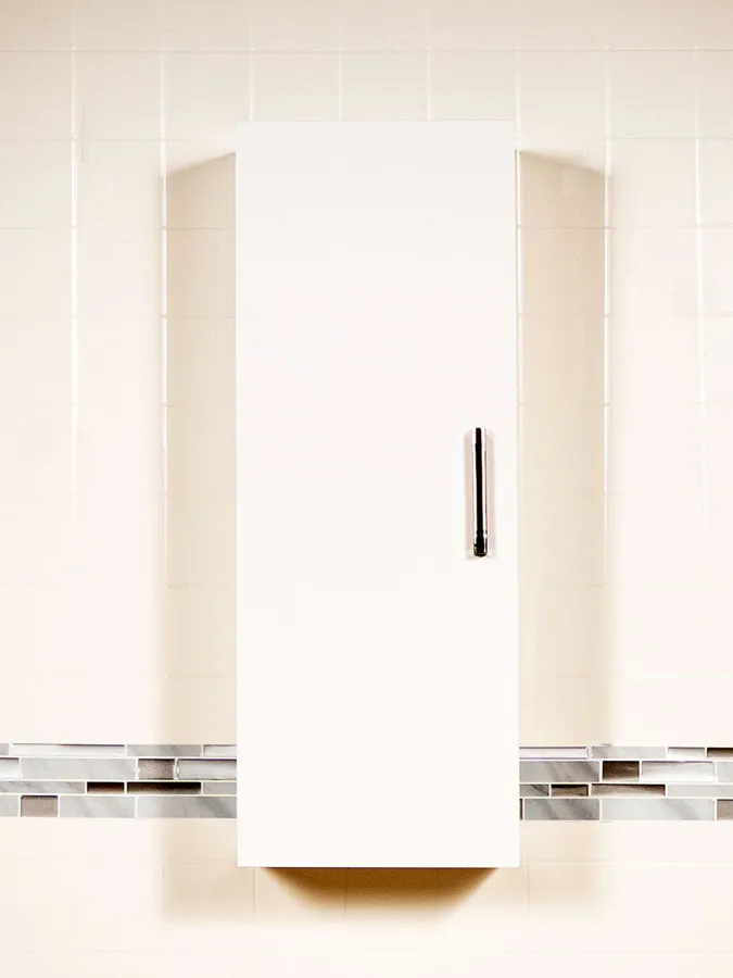 Narrow Bathroom Wall Cabinet - Style 4106
