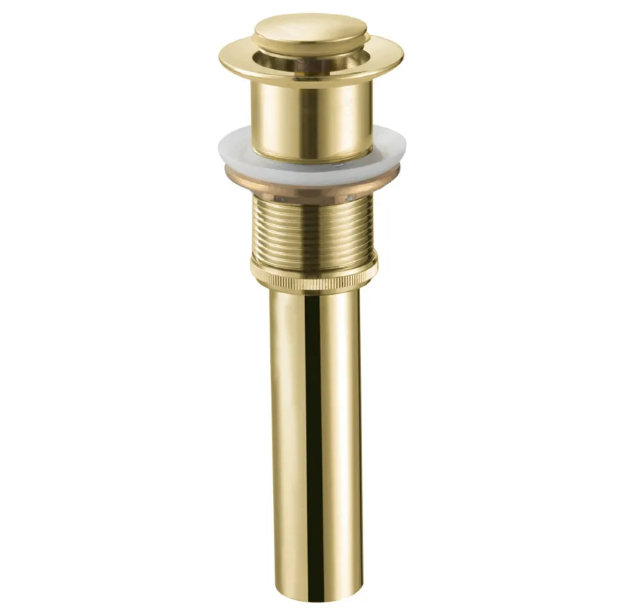 D115-POP-UP Drain--BRUSH GOLD