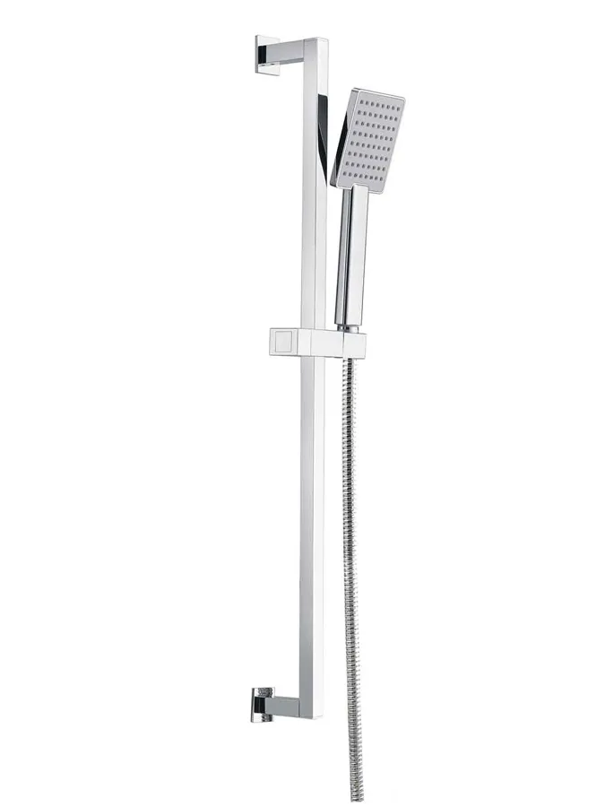 Hand Shower with Sliding Bar - Chrome