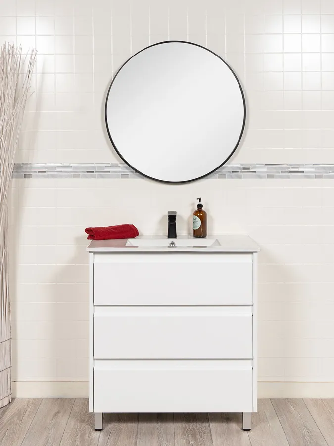32 inch Narrow Depth Vanity with Drawers- Style 8032