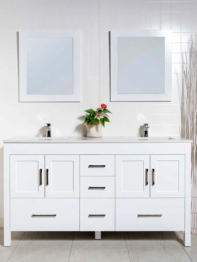 63 inch Double Vanity - Style 7463
