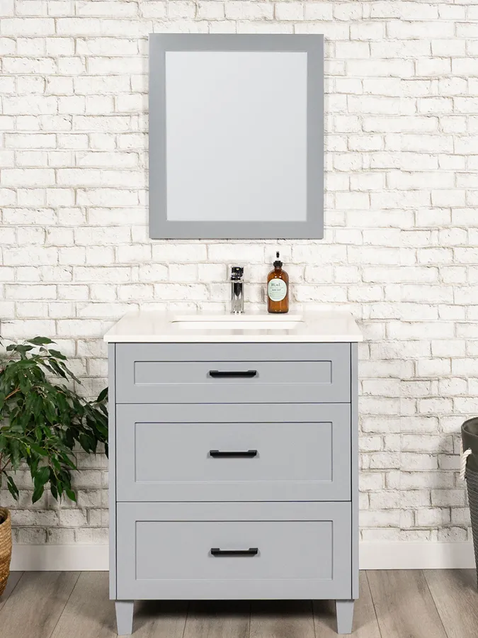 28 inch Vanity with Drawers- Style 4228