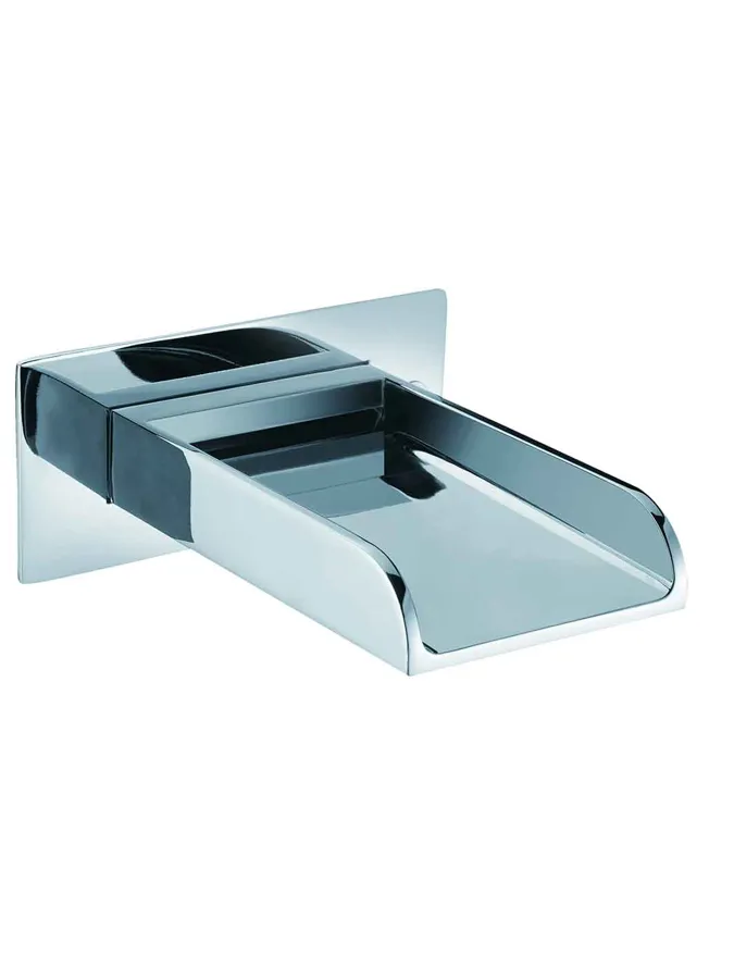 Polished Chrome Waterfall Bathtub Spout