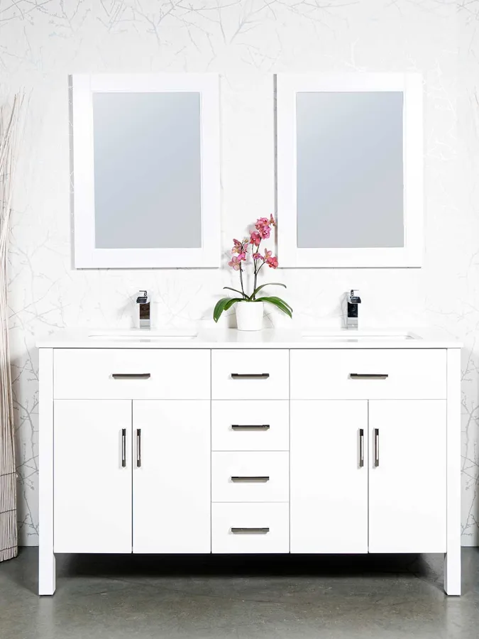 60 inch Double Vanity - Style 3160
