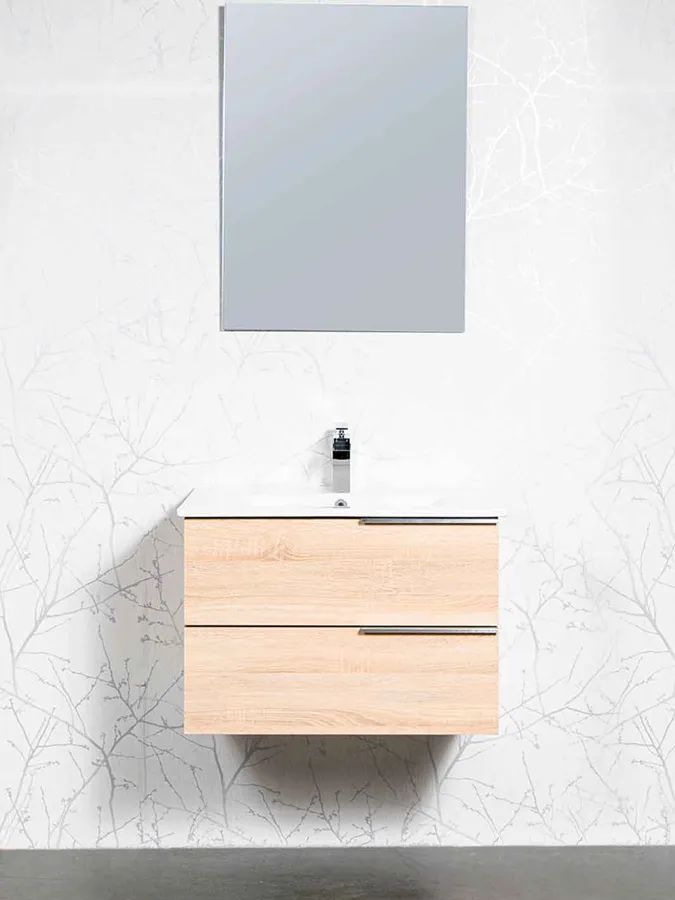 28 inch Wall Mount Vanity with Narrow Sink - Style 1928