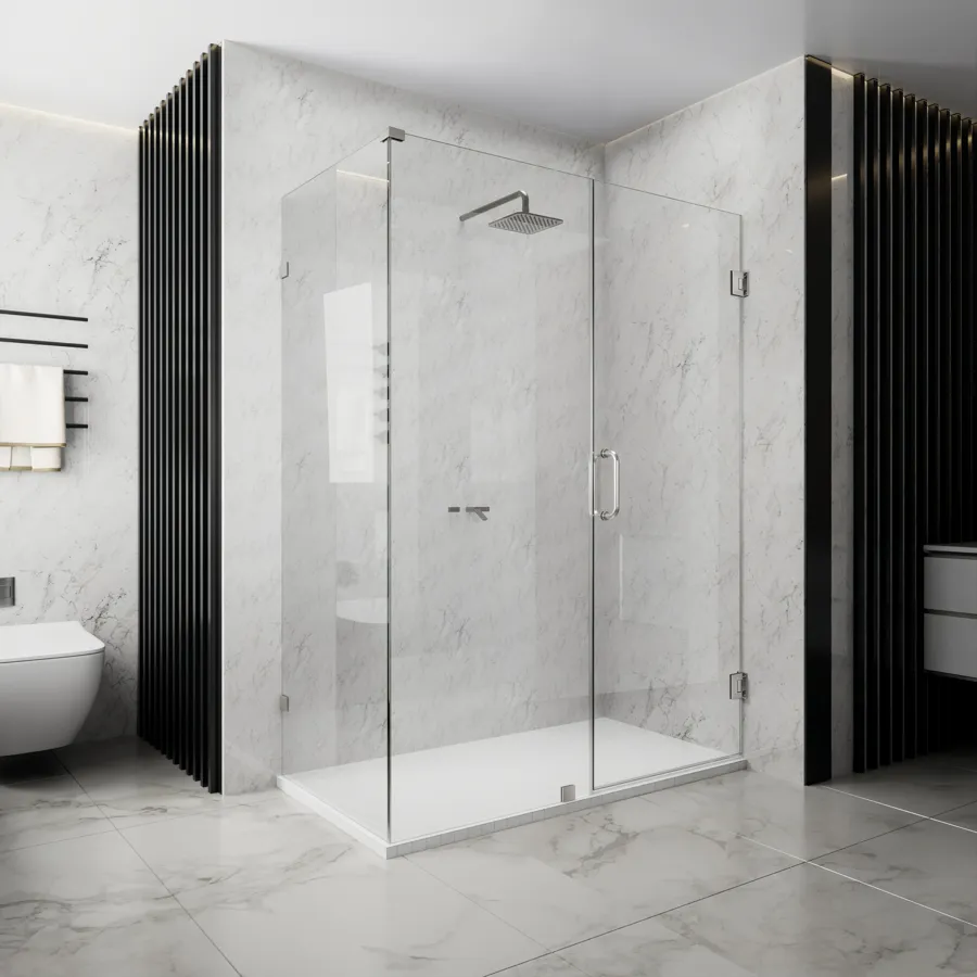 Matte Black Shower
