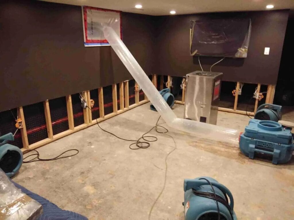 water damage restoration services in Delta BC home water removal and repair